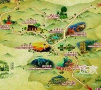 贺州景点地图(长沙景点地图)